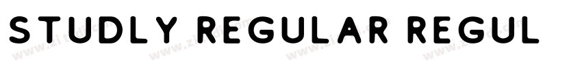 Studly Regular Regul字体转换